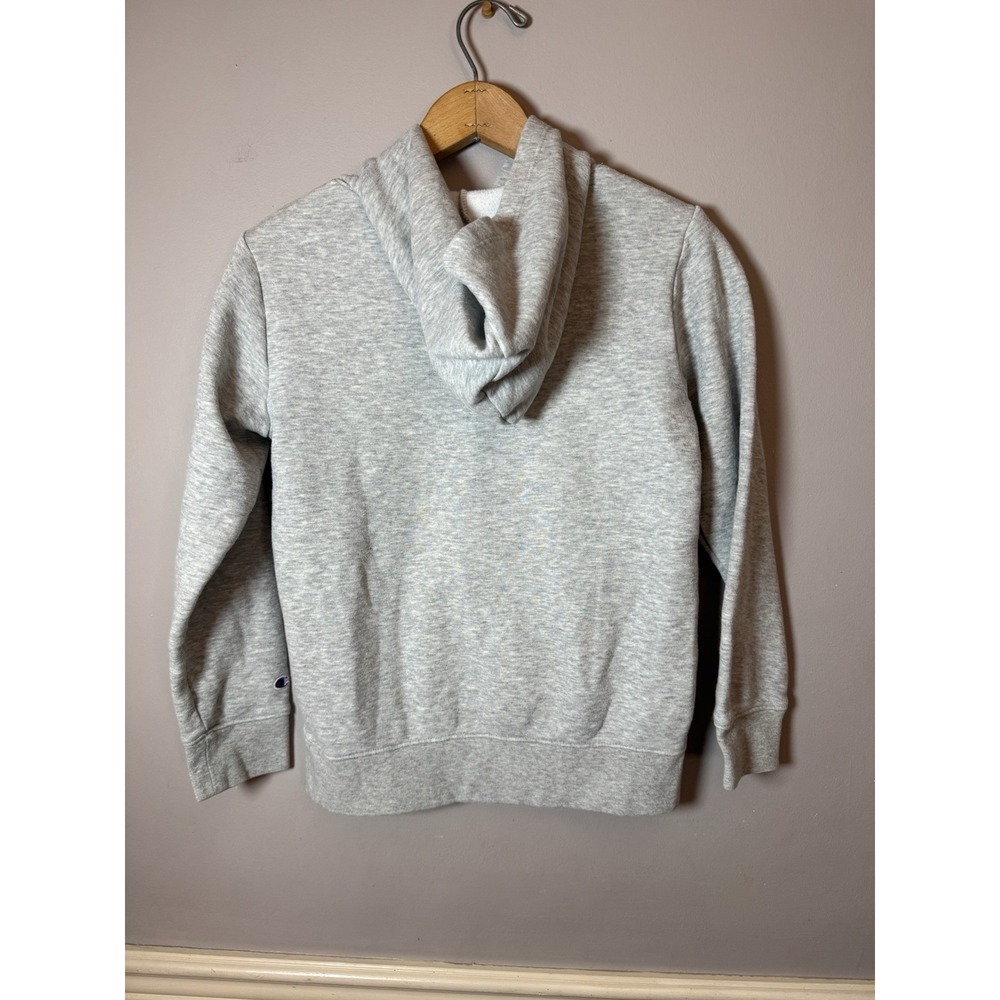 Champion Powerblend Heavyweight Fleece Pullover Hoodie youth Large gray - Picture 2 of 6